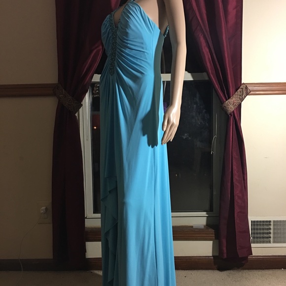 Prom Dress/Evening Gown Baby Blue Torquise - Picture 6 of 8